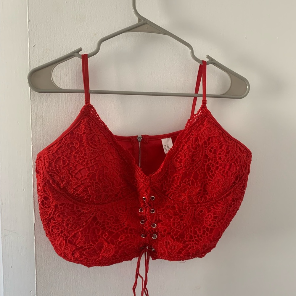 Lace Crop Top